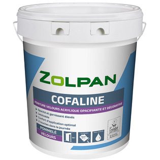 Peinture velours acrylique : Cofaline - Zolpan