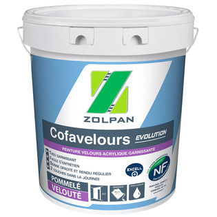 Peinture velours opacifiante : Cofavelours Evolution - ZOLPAN
