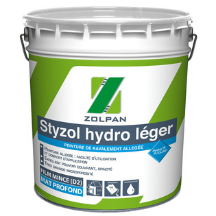 Peinture classe D2 pliolite à l'eau - Styzol Hydro Léger